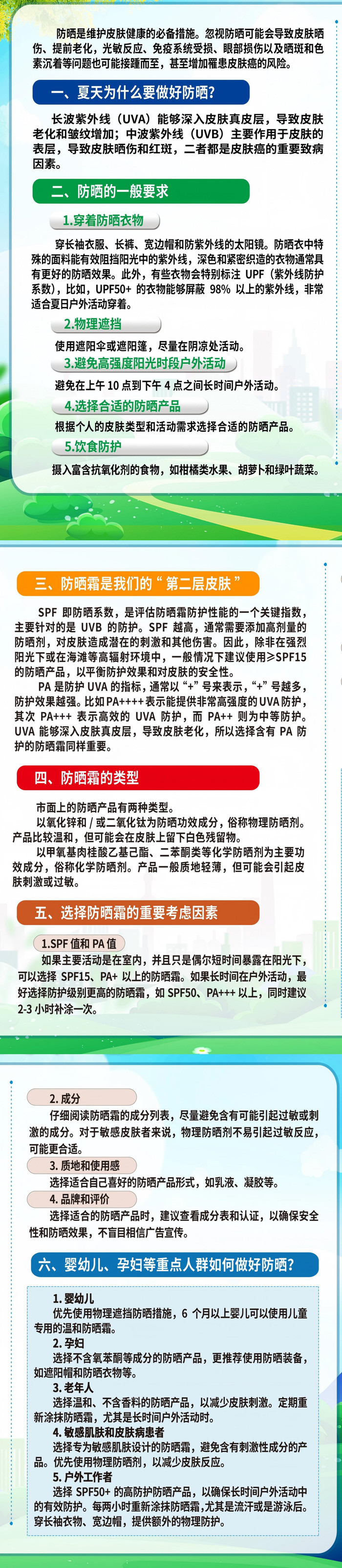 科学防晒，护肤要点早知道 长图.jpg